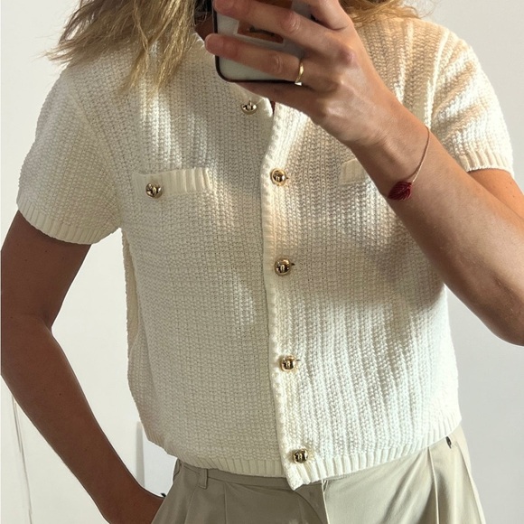 H&M Cream Knit Cardigan - Picture 7 of 12